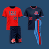 Custom uniform design for baseball and softball teams
