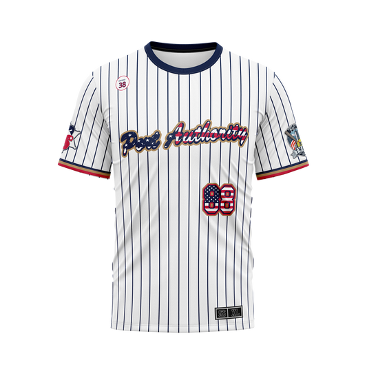 PAPD White Pin Stripes