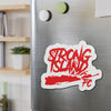 Strong Island FC custom die-cut vinyl decorative magnet