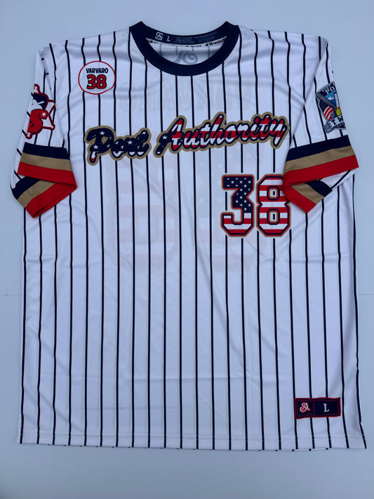PAPD White Pin Stripes