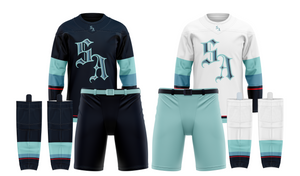 Custom hockey uniform design for sports teams