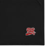 Strong Island FC sherpa blanket with embroidered fleece in Black