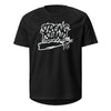 Strong Island FC unisex sports jersey with breathable mesh in Black