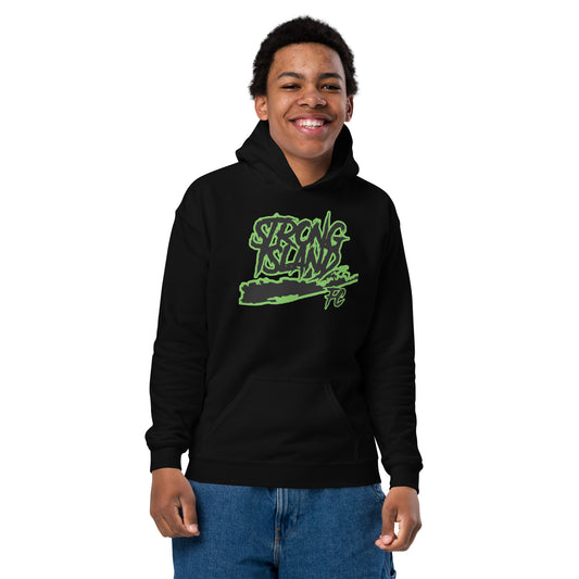 Youth heavy blend hoodie for kids' comfort and sportswear